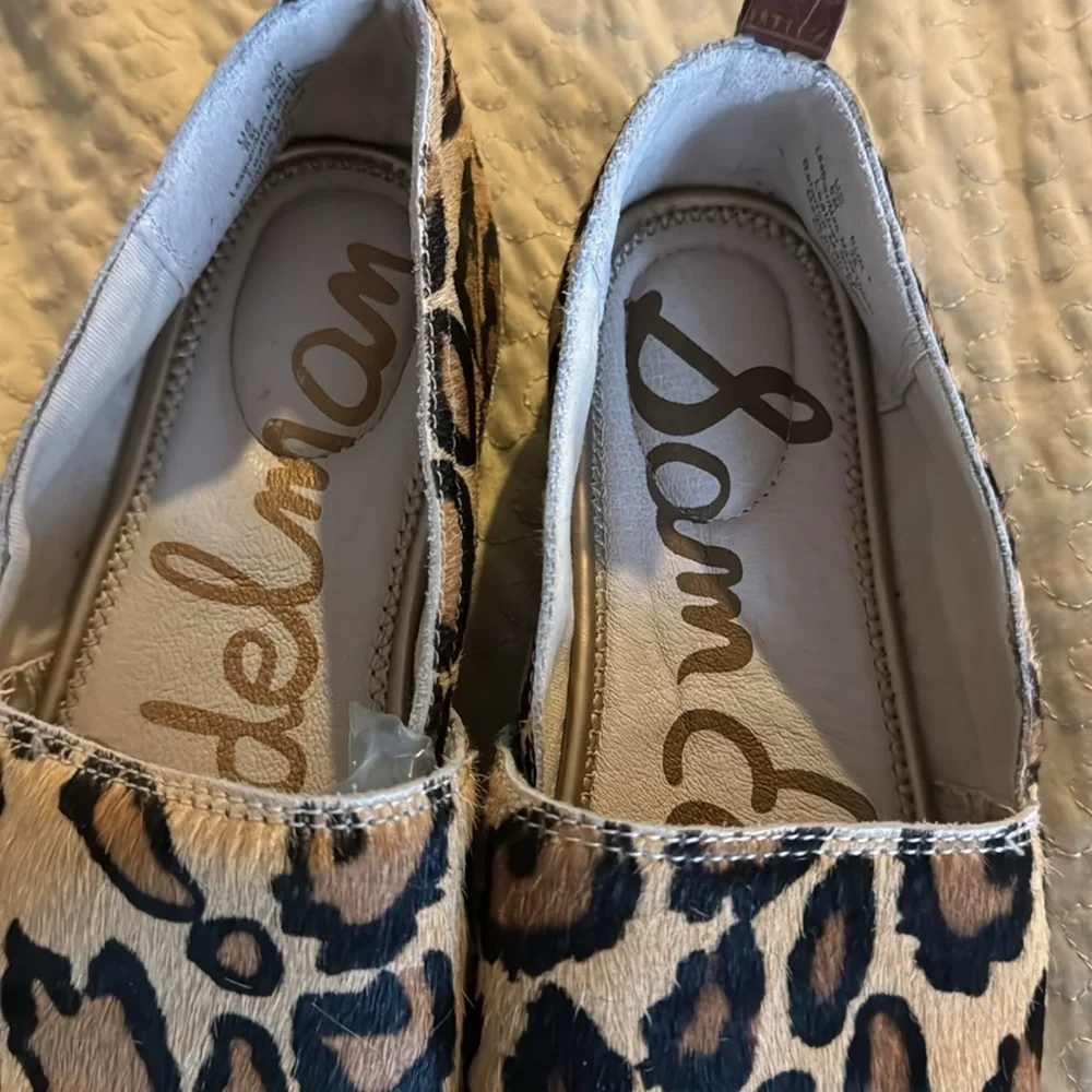 Sam Edelman Khloe Leopard Espadrille Flats